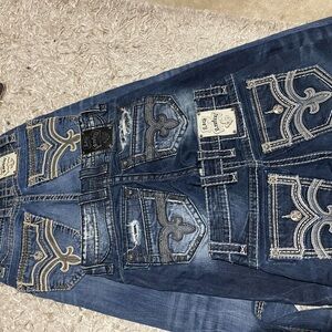 Men’s rock revival jeans